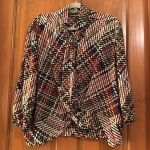 7th Avenue Design Studio New York & Company long sleeve blouse